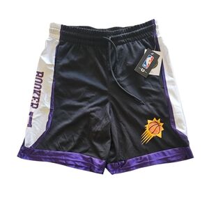 NBA Black and Purple Basketball Shorts